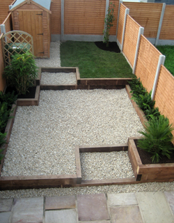 Professionally designed and constructed garden